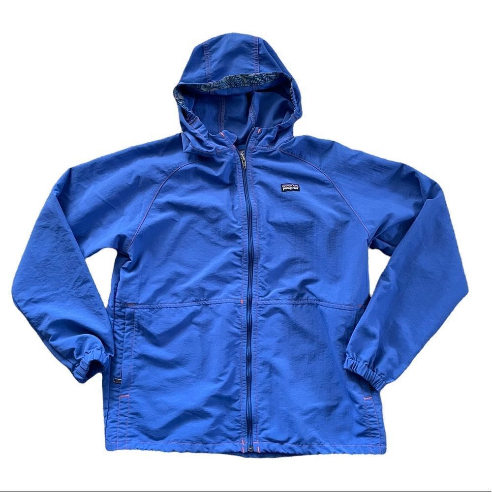 PATAGONIA Kids Baggies Full Zip Jacket Blue Size XL (14)